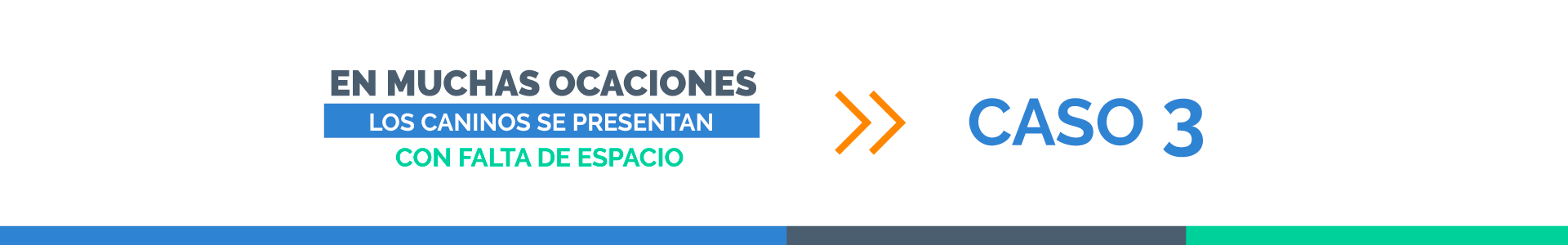 Apiñamiento en ambas arcadas